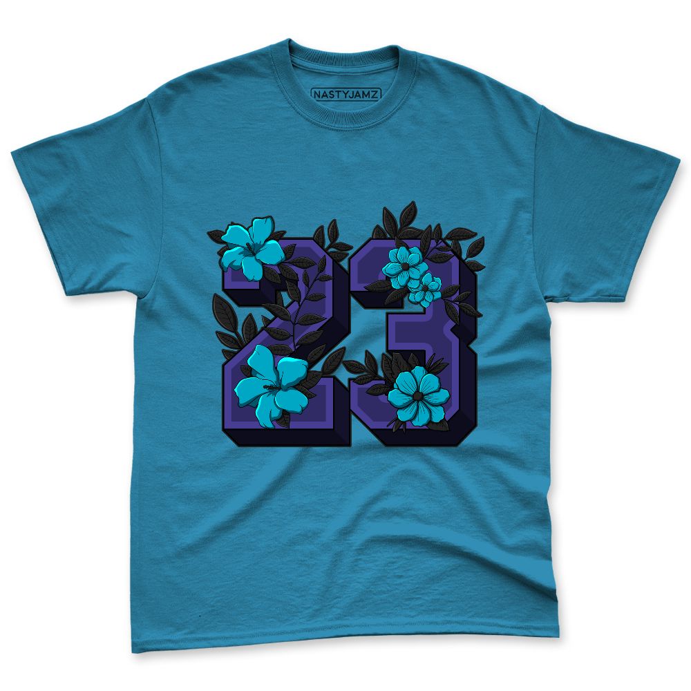 Aqua-8s-NastyJamz-Premium-T-Shirt-Match-23-Floral