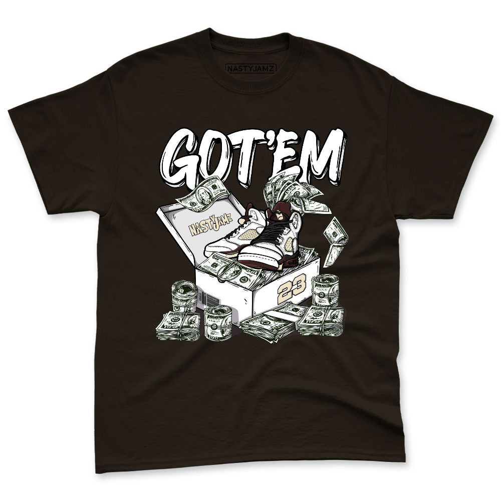 Black-Collective-5s-NastyJamz-Premium-T-Shirt-Match-Dollar-Sneaker-Box