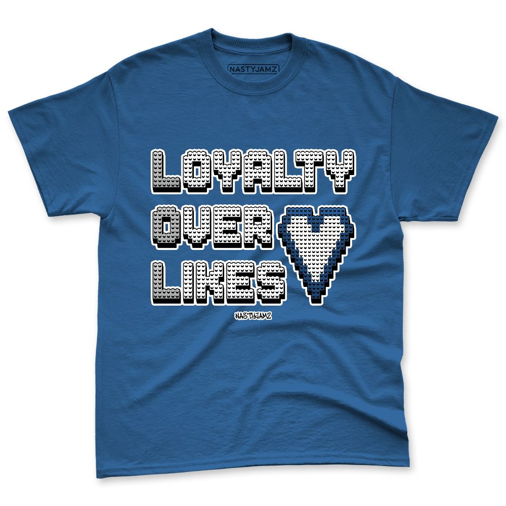 French-Blue-12s-NastyJamz-Premium-T-Shirt-Match-Loyalty-Over-Likes