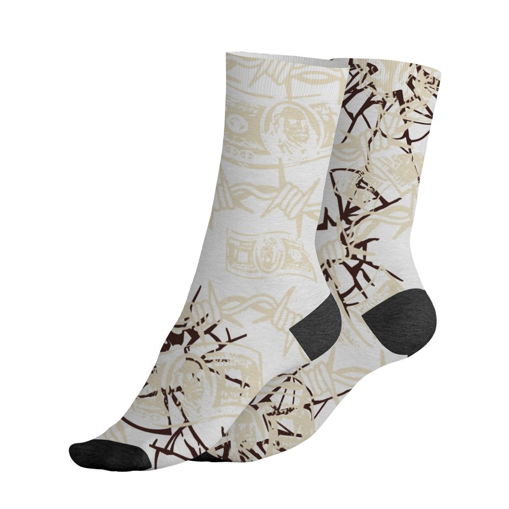 Black-Collective-5s-NastyJamz-Socks-Match-Doubt-Kills-Dreams-3D-All-Over-Print