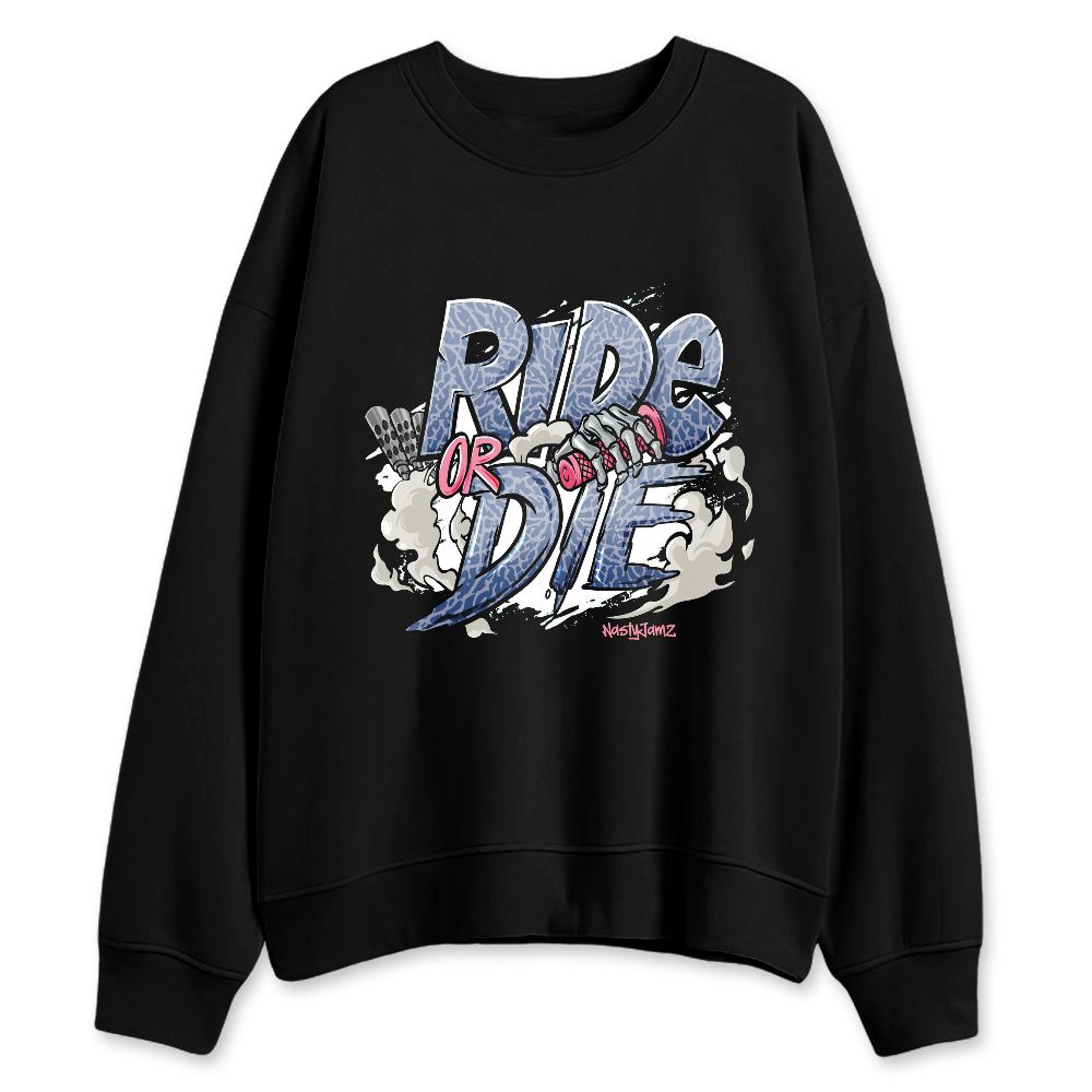 Cobalt-Bliss-3s-NastyJamz-Sweatshirt-Match-Ride-Or-Die