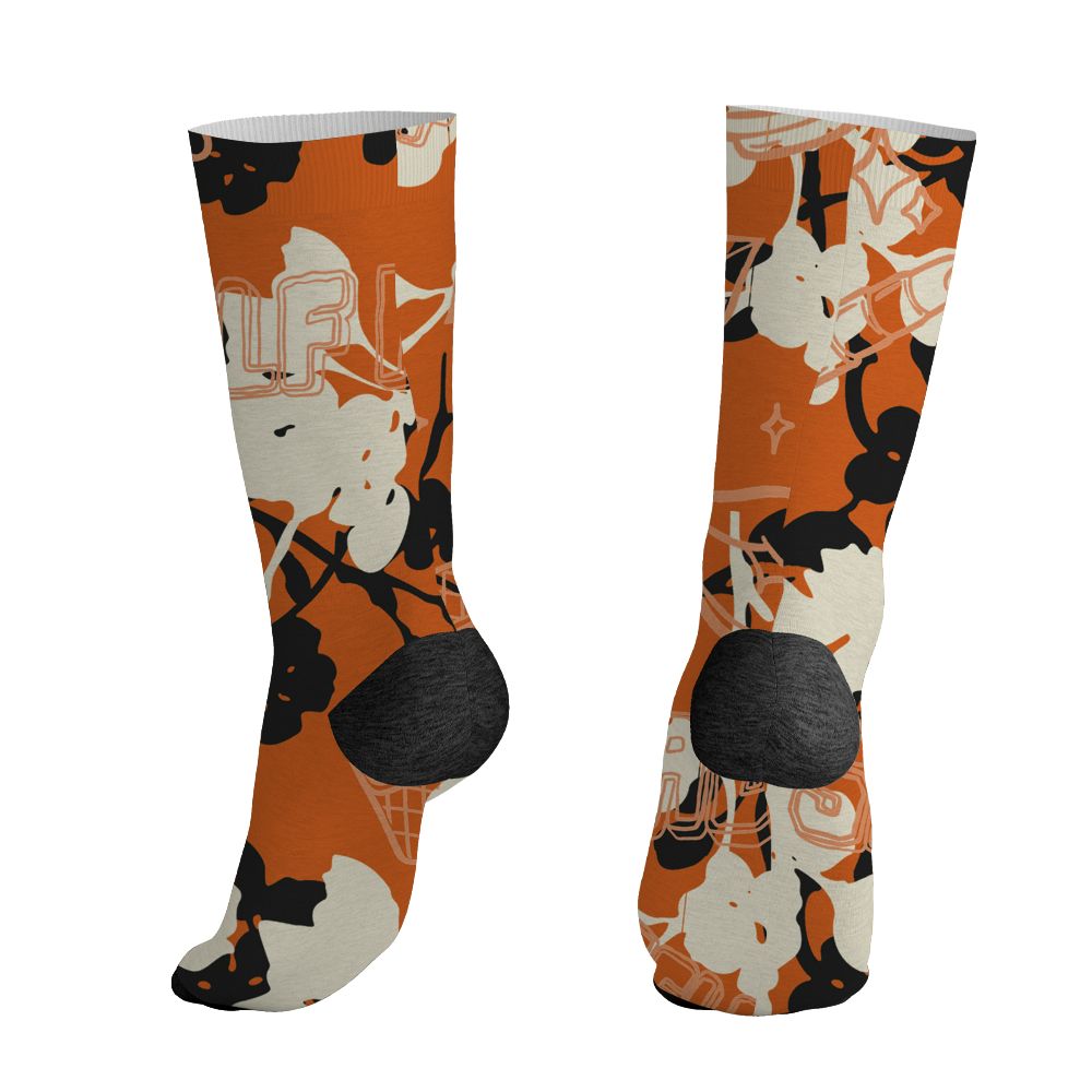 AJ 1 Shattered Backboard.NastyJamz Socks Match.Sneaker Girl Selfmade 3D