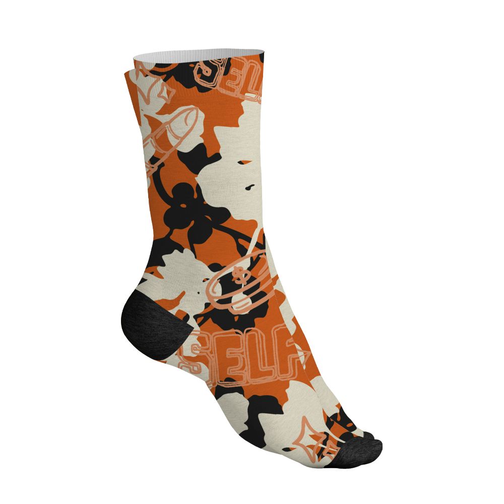 AJ 1 Shattered Backboard.NastyJamz Socks Match.Sneaker Girl Selfmade 3D