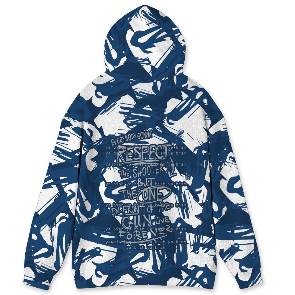 French-Blue-12s-NastyJamz-Hoodie-Match-Pattern-Money-Tree-All-Over-Print