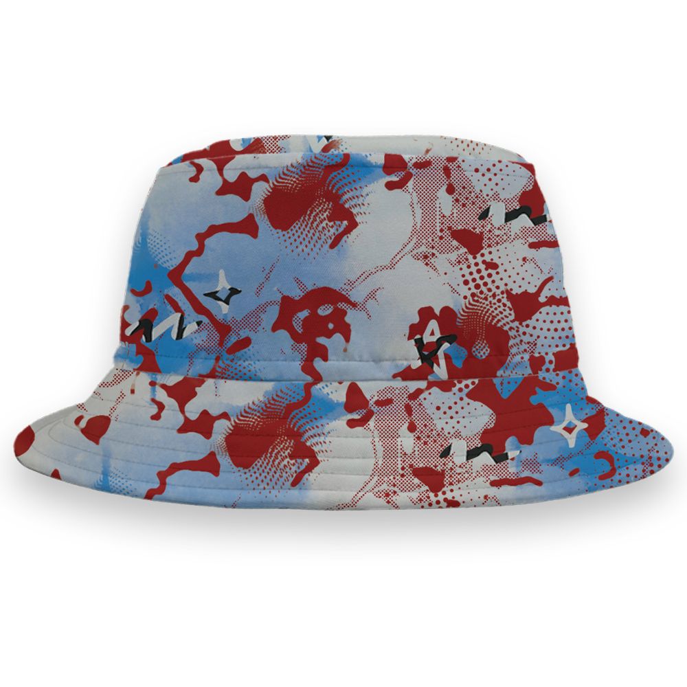 Spizike-Bordeaux-NastyJamz-Bucket-Hat-Match-Sneaker-Girl-Nail-All-Over-Print