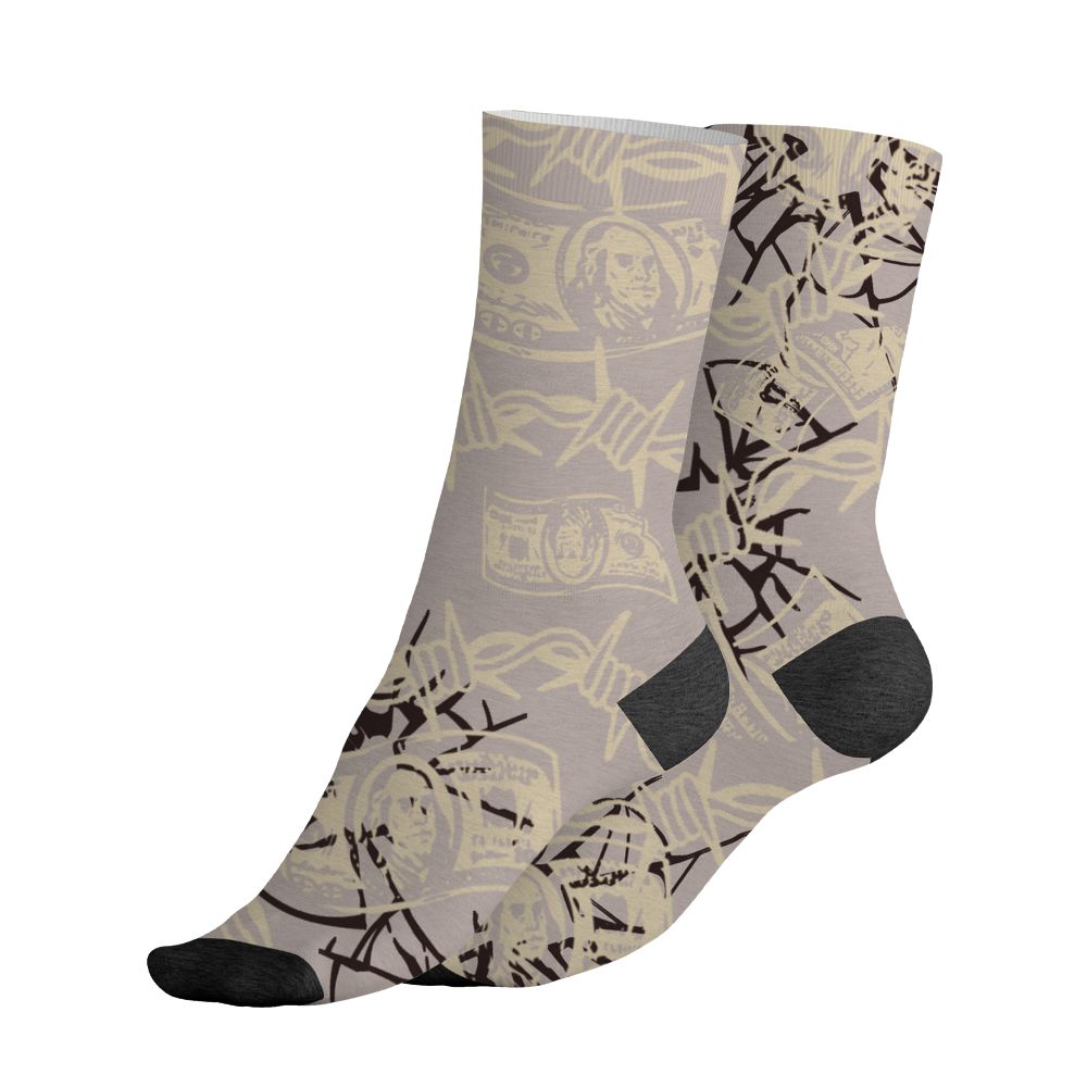 While-You-Were-Sleeping-4s-NastyJamz-Socks-Match-Doubt-Kills-Dreams-All-Over-Print