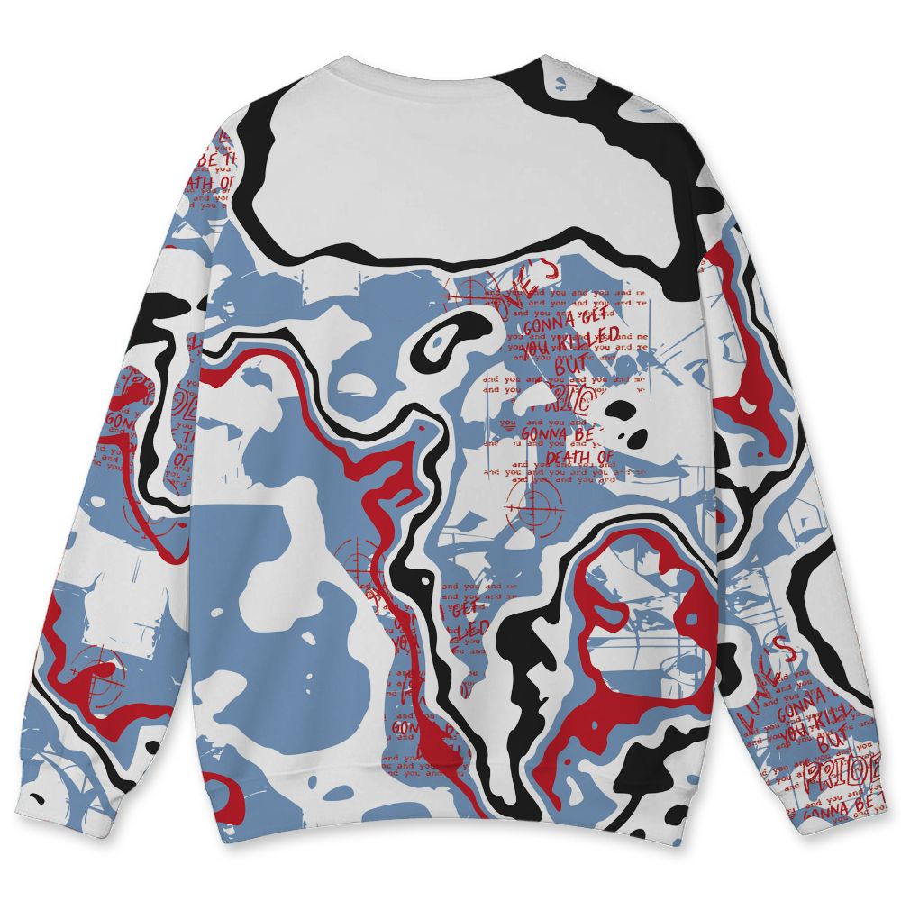 Fire-Red-5s-NastyJamz-Sweatshirt-Match-Pattern-Love-Kills-You-All-Over-Print