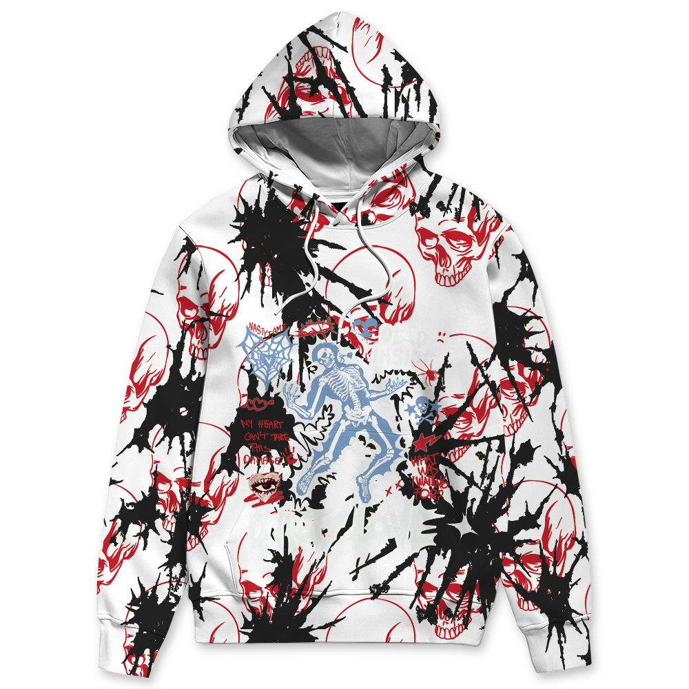 Fire-Red-5s-NastyJamz-Hoodie-Match-Dirty-Love-Skull-All-Over-Print