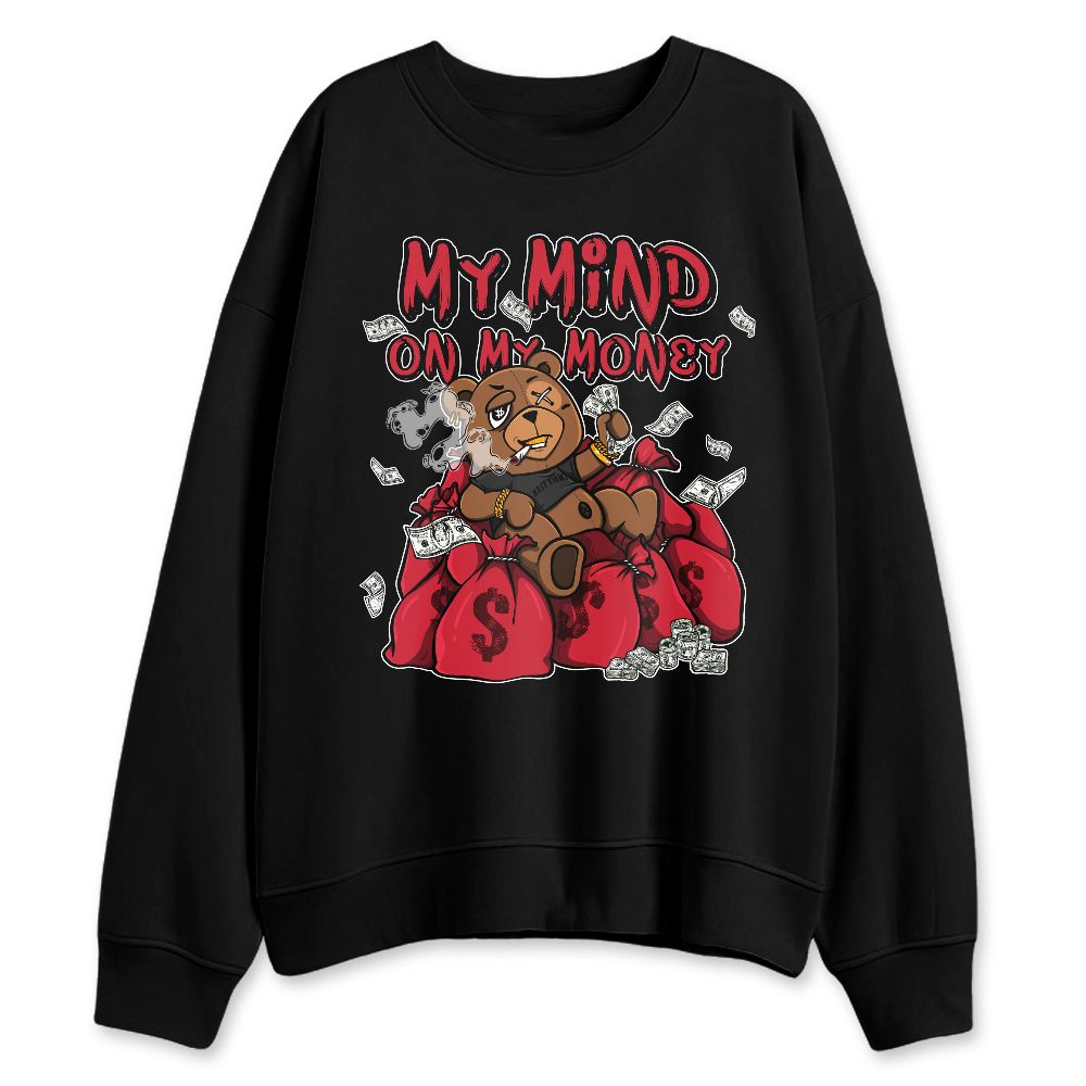 Fire-Red-5s-NastyJamz-Sweatshirt-Match-My-Mind-On-My-Money-Ber