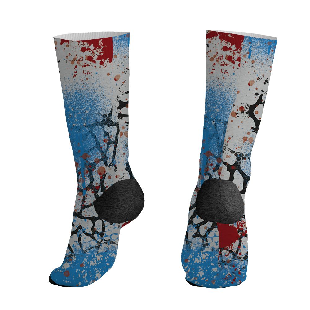 Spizike-Bordeaux-NastyJamz-Socks-Match-23-Painted-Graffiti