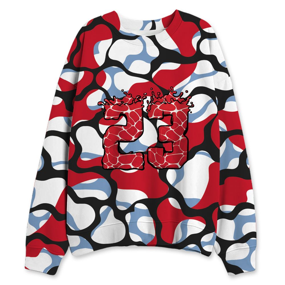 Fire-Red-5s-NastyJamz-Sweatshirt-Match-Number-23-Spatter-All-Over-Print