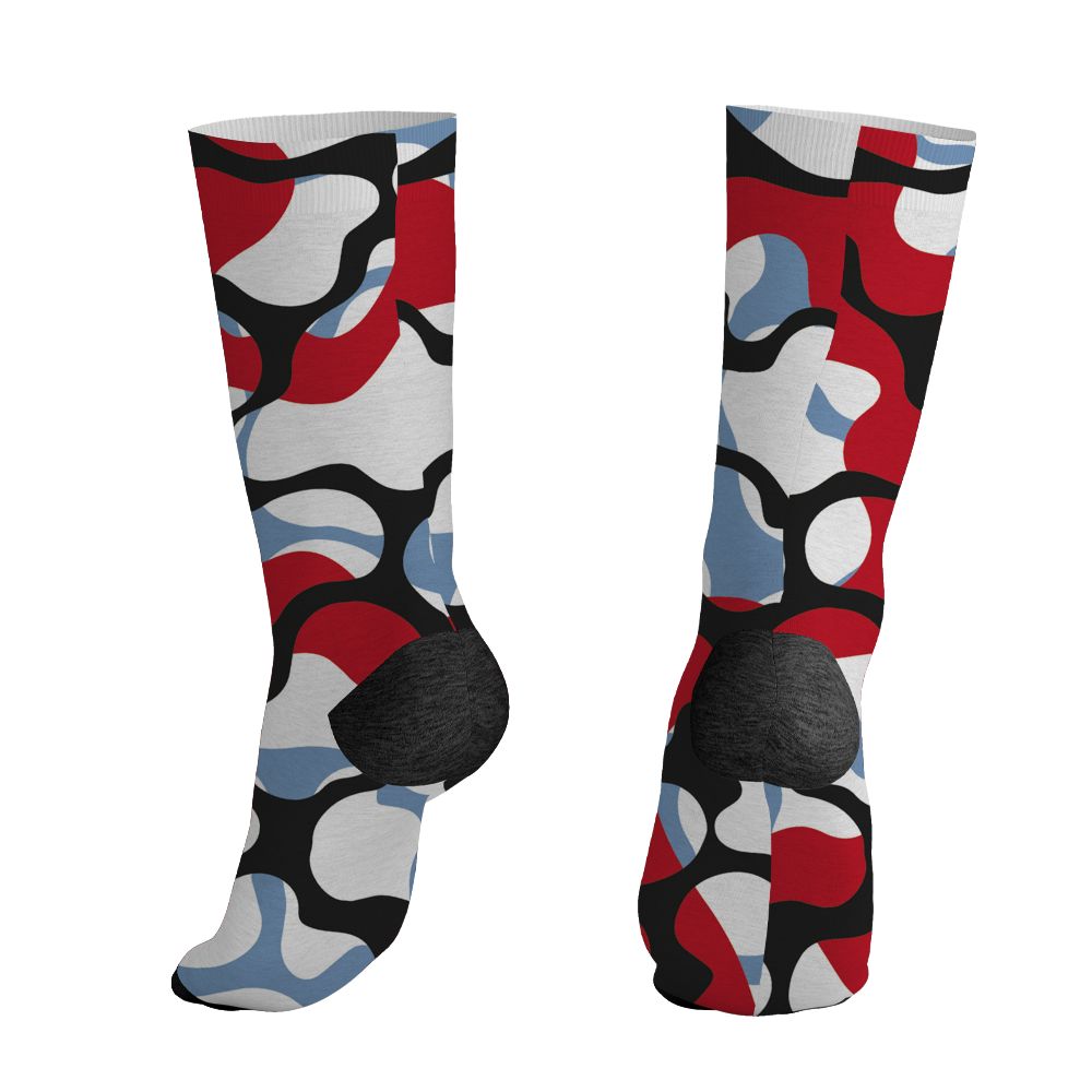 Fire-Red-5s-NastyJamz-Socks-Match-Number-23-Spatter-All-Over-Print