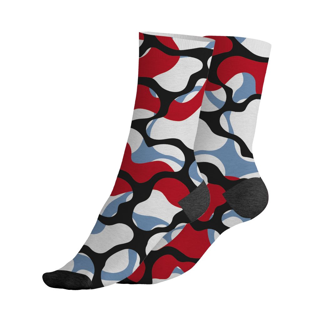 Fire-Red-5s-NastyJamz-Socks-Match-Number-23-Spatter-All-Over-Print