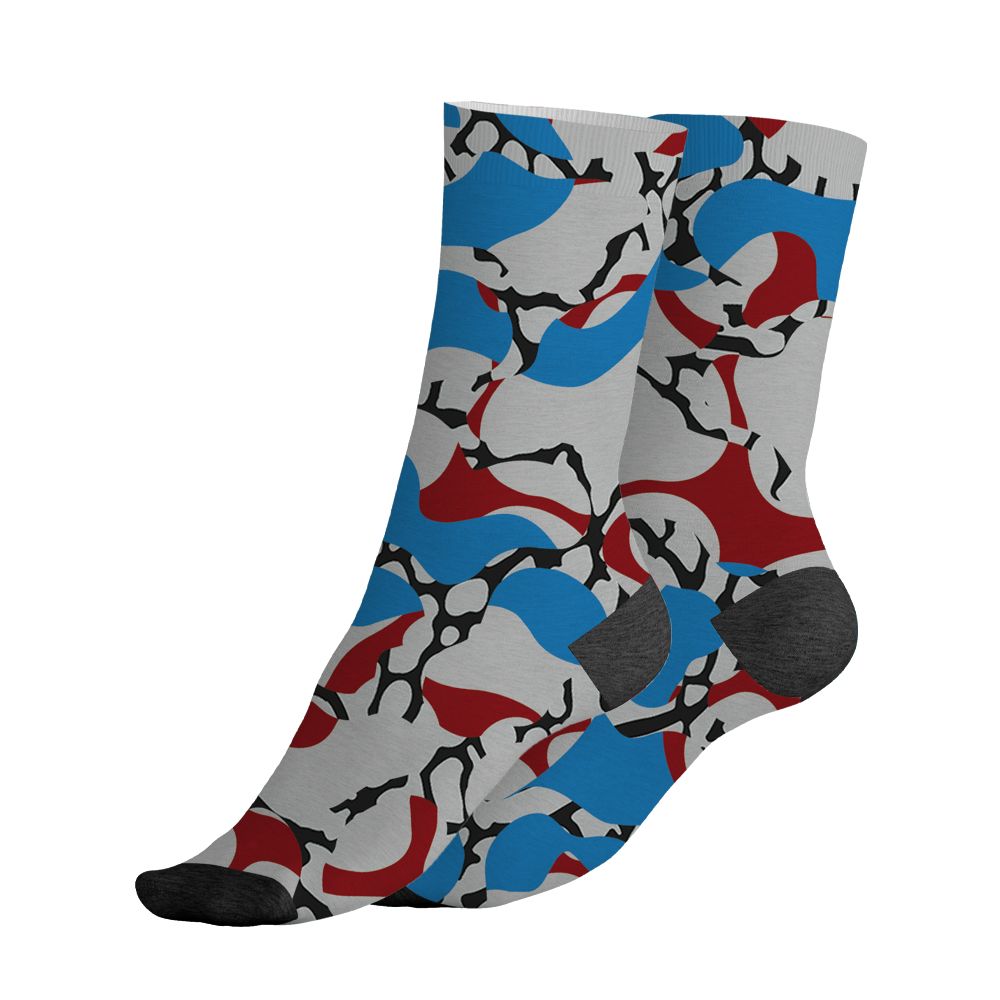 Spizike-Bordeaux-NastyJamz-Socks-Match-Number-23-Spatter-All-Over-Print