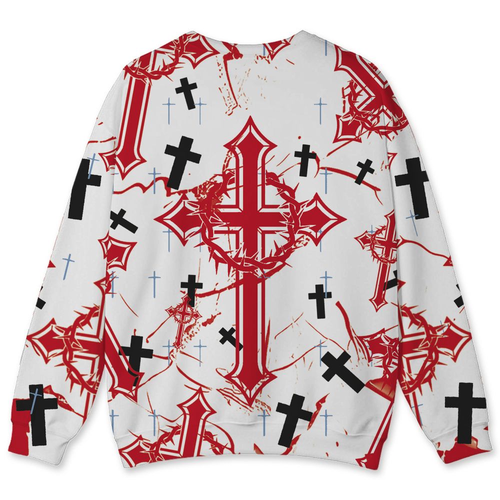 Fire-Red-5s-NastyJamz-Sweatshirt-Match-Child-Of-God-All-Over-Print