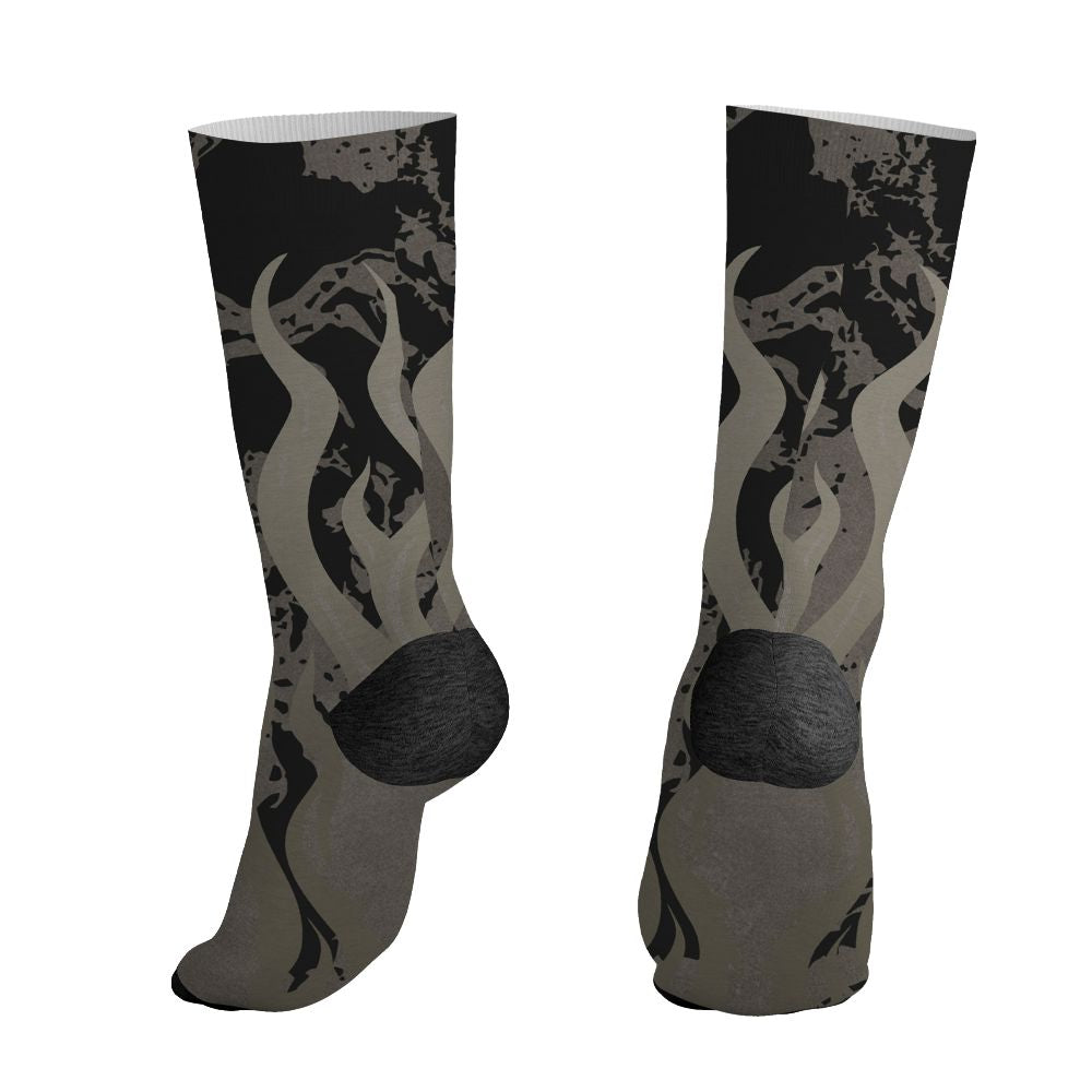 Cave-Stone-4s-NastyJamz-Socks-Match-23-Burning-Fire-All-Over-Print