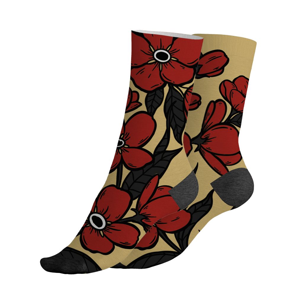 Pizza-4s-NastyJamz-Socks-Match-Forget-Me-Not-All-Over-Print