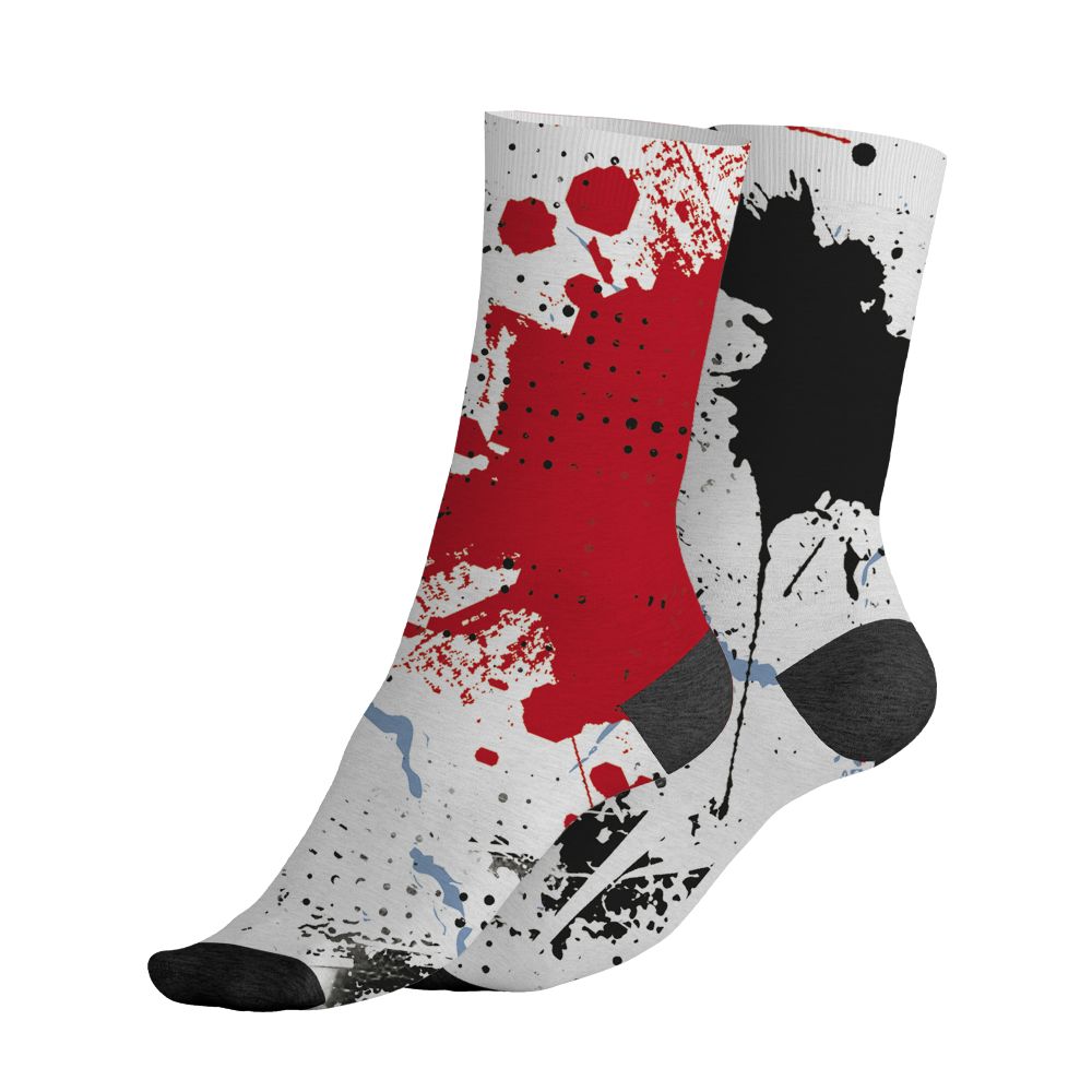 Fire-Red-5s-NastyJamz-Socks-Match-Hustle-Move-In-Silence-All-Over-Print