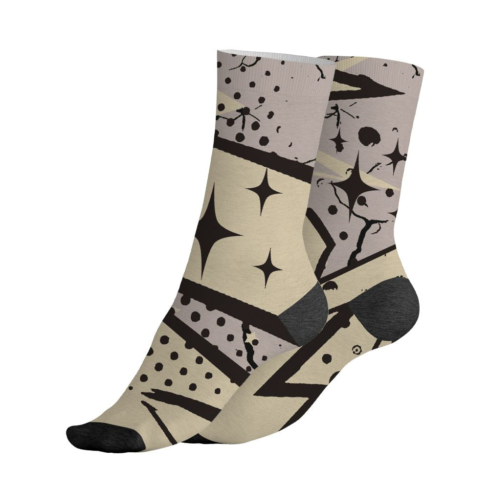 While-You-Were-Sleeping-4s-NastyJamz-Socks-Match-Pain-Into-Power-All-Over-Print