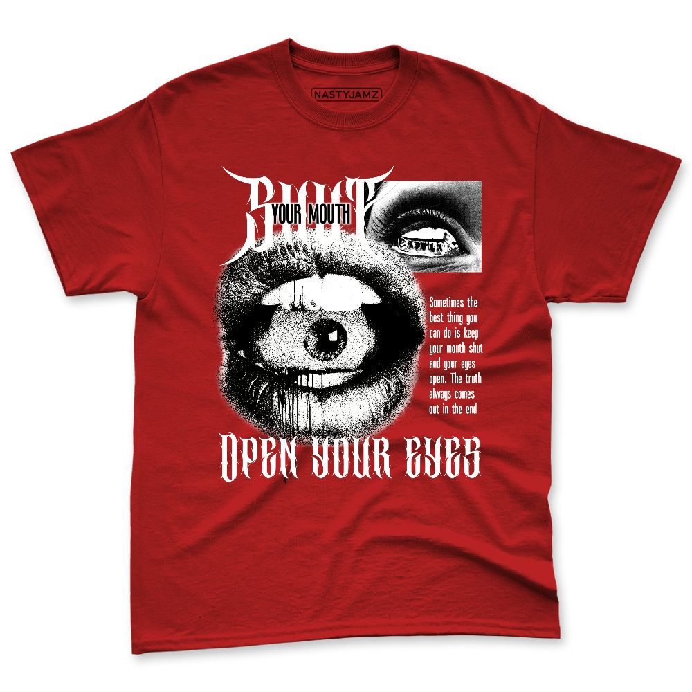 Fire-Red-5s-NastyJamz-Premium-T-Shirt-Match-Shut-Your-Mouth