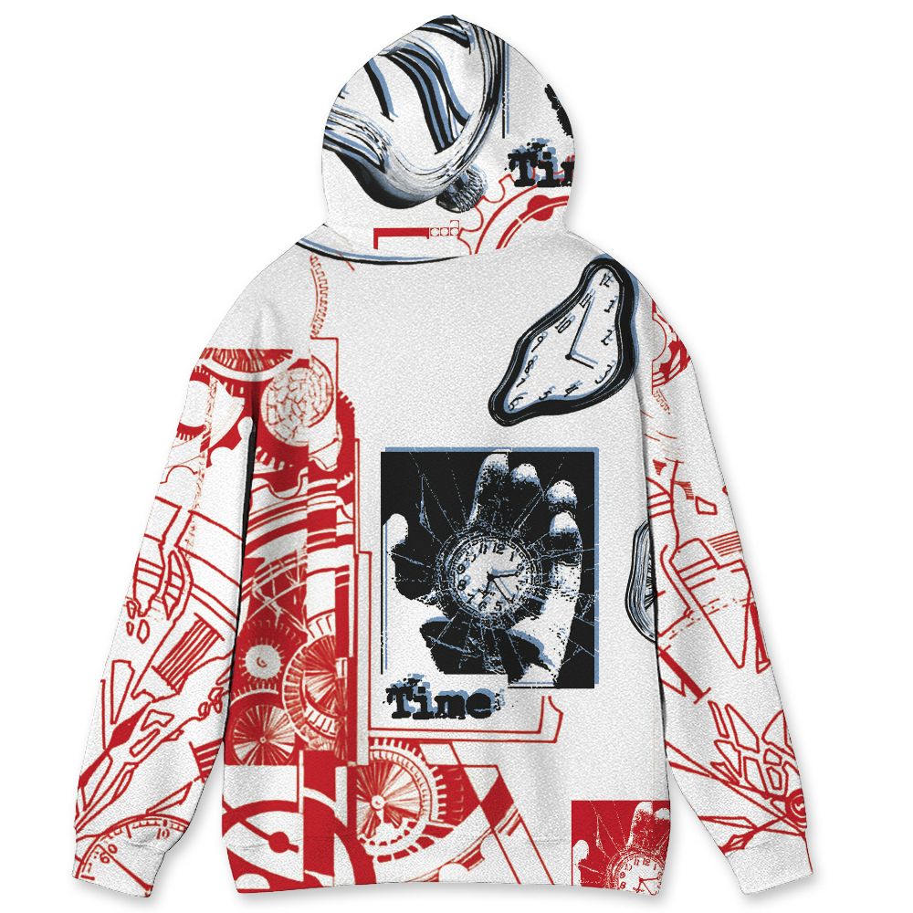 Fire-Red-5s-NastyJamz-Hoodie-Match-Pattern-Broken-Time-All-Over-Print