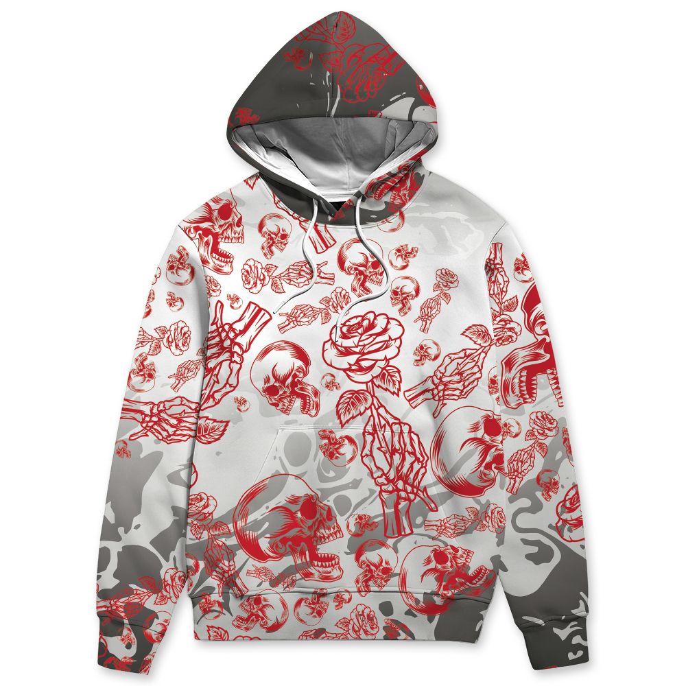 Fire-Red-5s-NastyJamz-Hoodie-Match-Skulls-Pattern-All-Over-Print