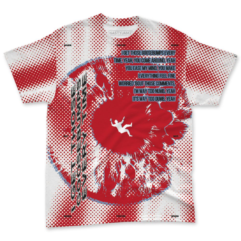 Fire-Red-5s-NastyJamz-T-Shirt-Match-Pattern-Goosebumps-Vibe-All-Over-Print