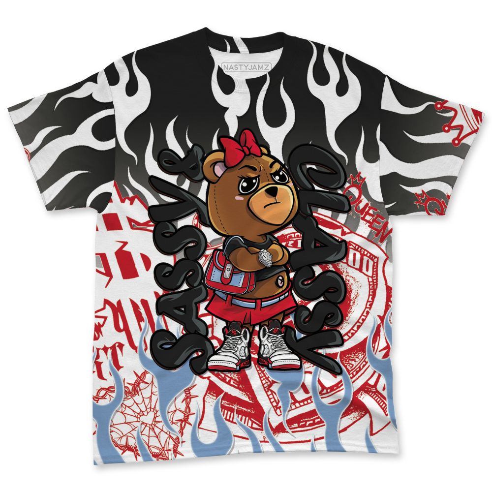 Fire-Red-5s-NastyJamz-T-Shirt-Match-Sassy-Classy-All-Over-Print