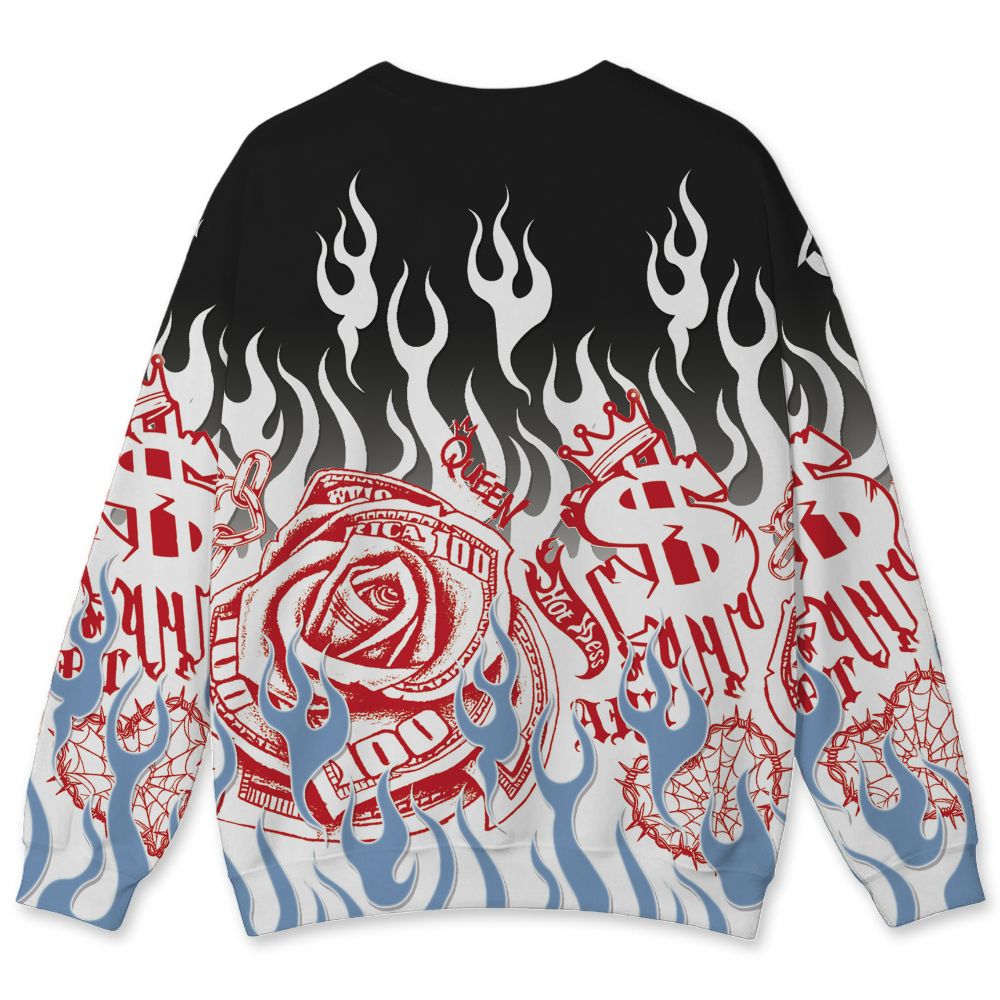 Fire-Red-5s-NastyJamz-Sweatshirt-Match-Sassy-Classy-All-Over-Print