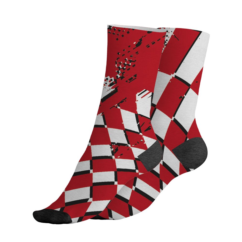 Fire-Red-5s-NastyJamz-Socks-Match-Kream-Sneaker-All-Over-Print