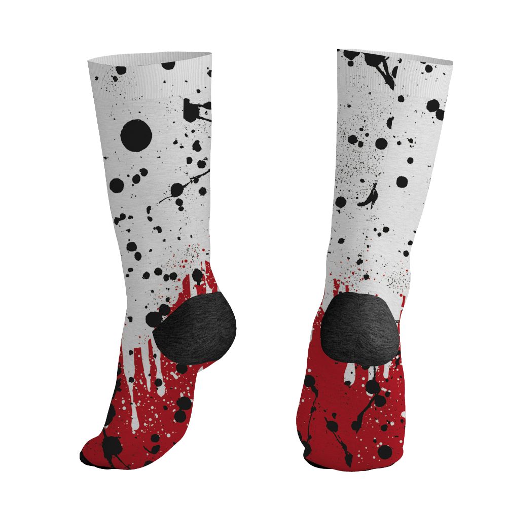 Fire-Red-5s-NastyJamz-Socks-Match-Good-Things-All-Over-Print