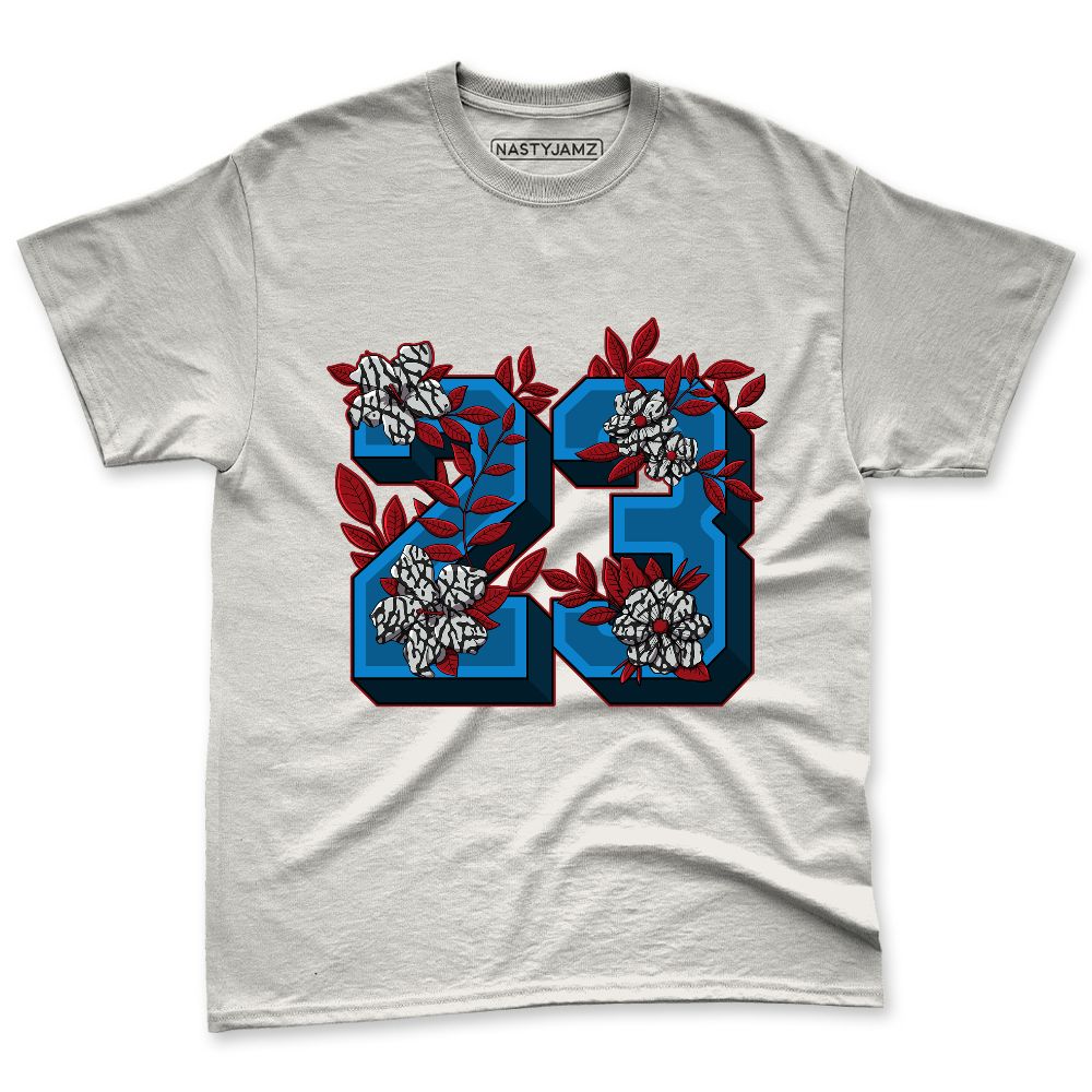 Spizike-Bordeaux-NastyJamz-Premium-T-Shirt-Match-23-Floral