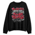 Fire-Red-5s-NastyJamz-Sweatshirt-Match-Tough-People-Never-Fall
