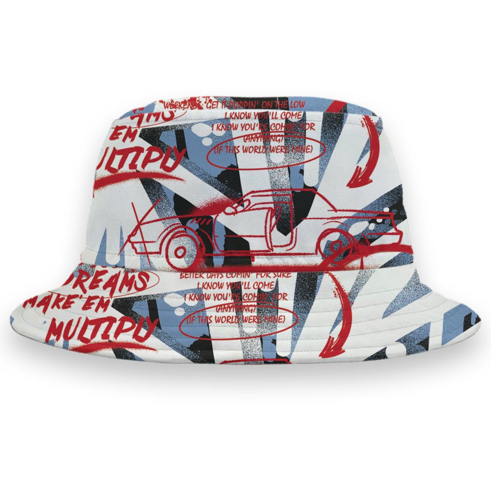Fire-Red-5s-NastyJamz-Bucket-Hat-Match-Pattern-Luther-Team-All-Over-Print