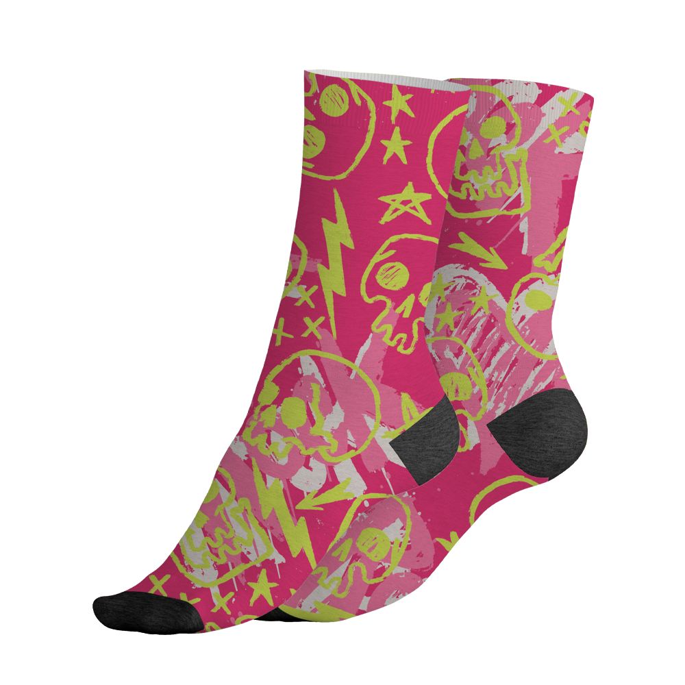 GF-7-Live-Wire-NastyJamz-Socks-Match-Love-Rock-Pattern-All-Over-Print