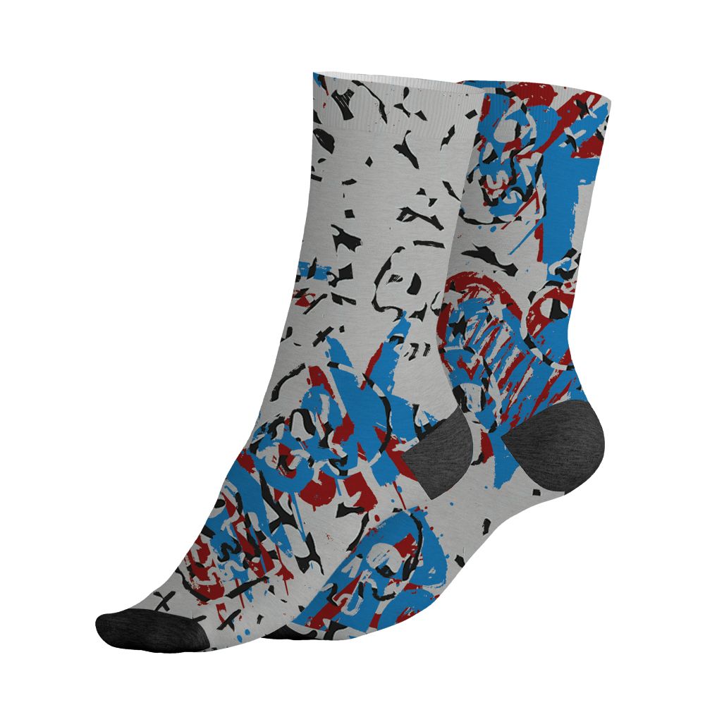 Spizike-Bordeaux-NastyJamz-Socks-Match-Love-Rock-Pattern-All-Over-Print