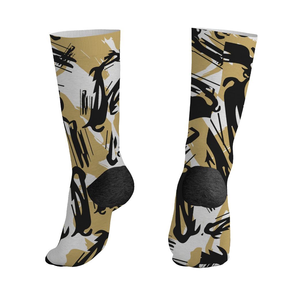 Pizza-4s-NastyJamz-Socks-Match-Pattern-Money-Tree-All-Over-Print