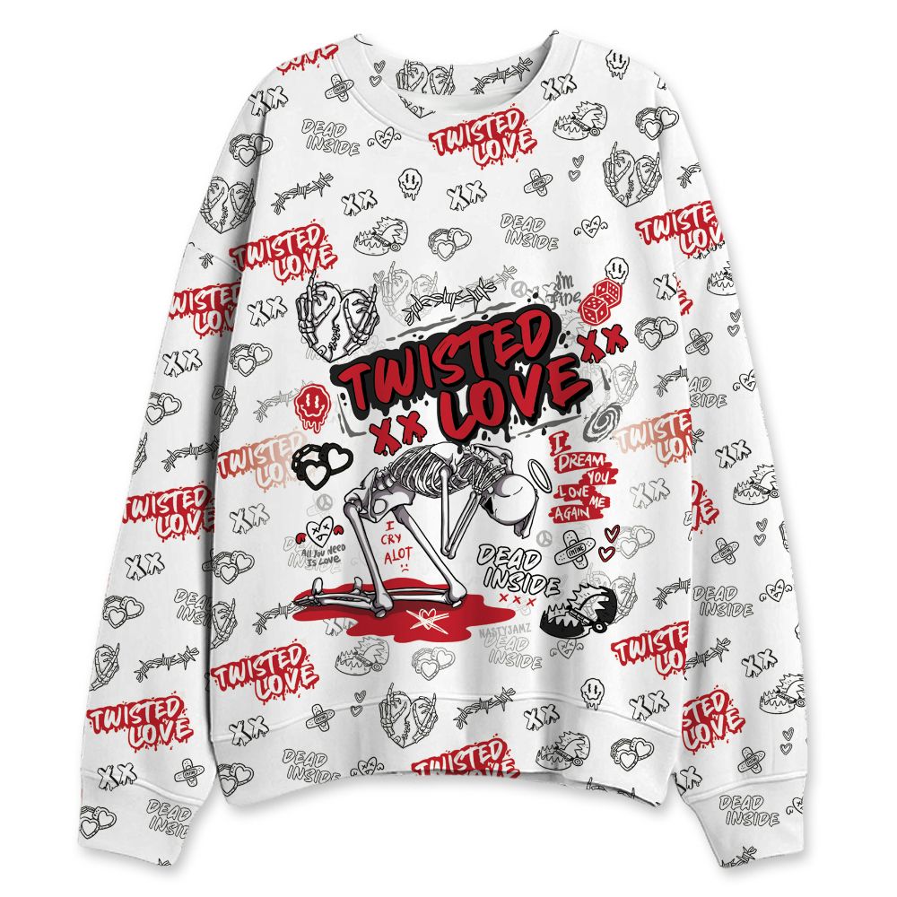 Fire-Red-5s-NastyJamz-Sweatshirt-Match-Twisted-Love-All-Over-Print