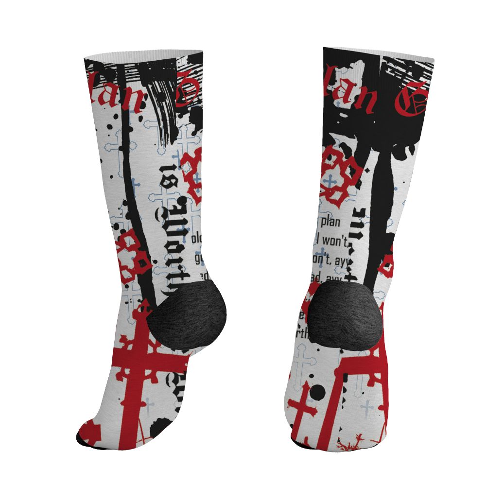 Fire-Red-5s-NastyJamz-Socks-Match-Pattern-God&
