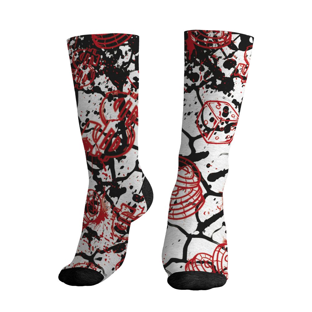 Fire-Red-5s-NastyJamz-Socks-Match-Hustle-Casino-BER-All-Over-Print