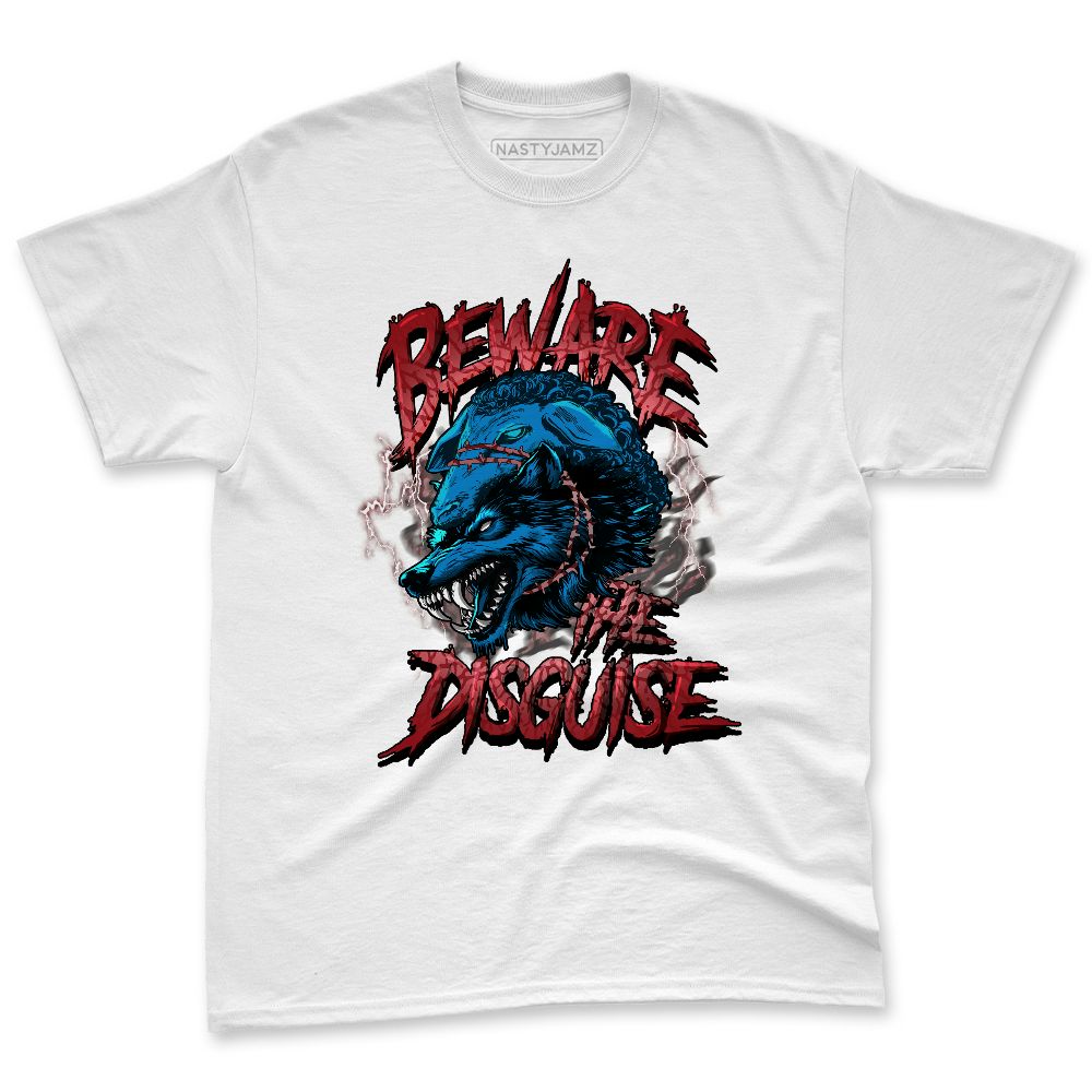Spizike-Bordeaux-NastyJamz-Premium-T-Shirt-Match-Beware-The-Disguise
