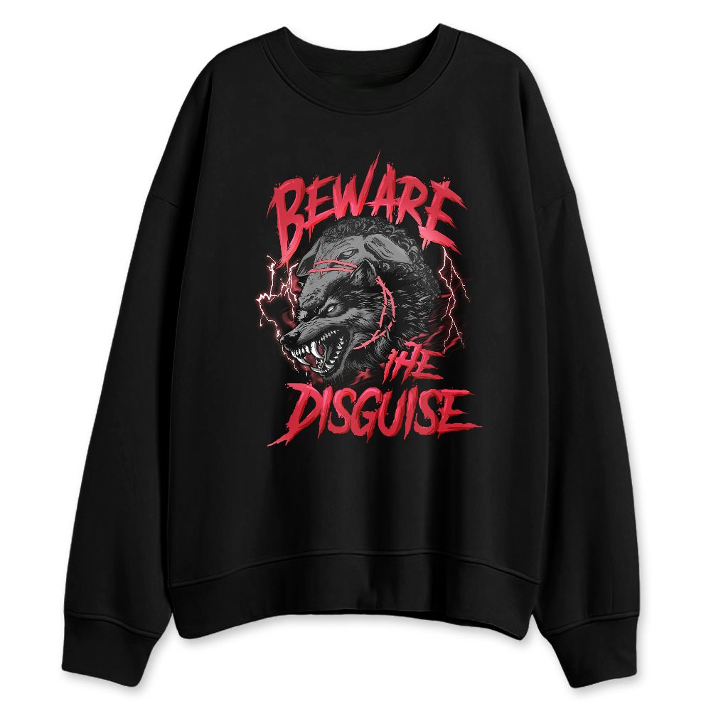 Fire-Red-5s-NastyJamz-Sweatshirt-Match-Beware-The-Disguise