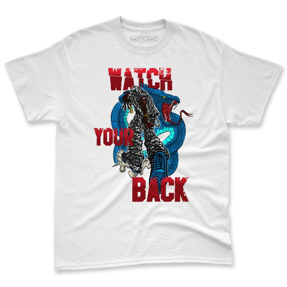 Spizike-Bordeaux-NastyJamz-Premium-T-Shirt-Match-Watch-Your-Back