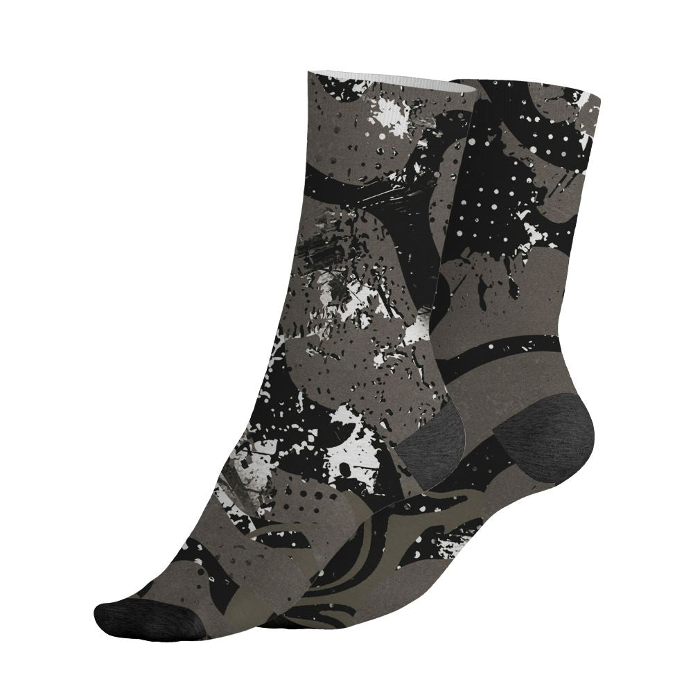 Cave-Stone-4s-NastyJamz-Socks-Match-Pattern-Be-Happy-All-Over-Print