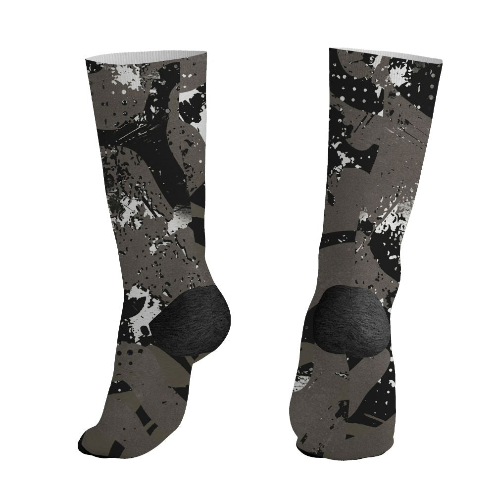 Cave-Stone-4s-NastyJamz-Socks-Match-Pattern-Be-Happy-All-Over-Print