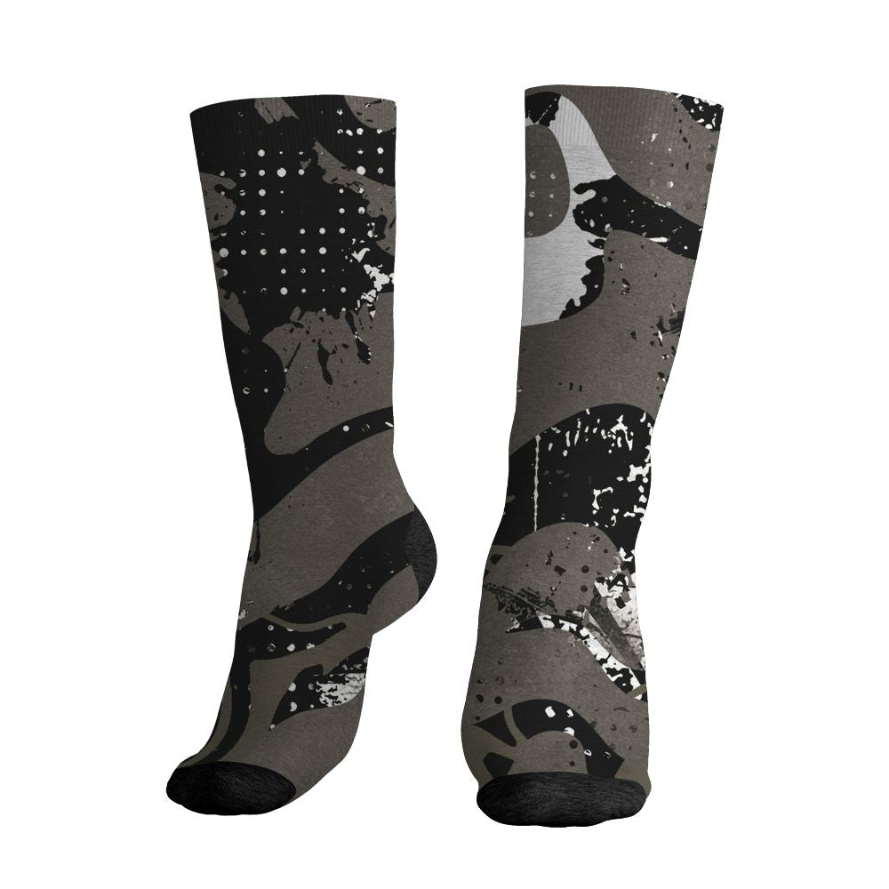 Cave-Stone-4s-NastyJamz-Socks-Match-Pattern-Be-Happy-All-Over-Print