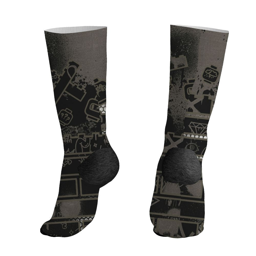 Cave-Stone-4s-NastyJamz-Socks-Match-No-Stock-Emotion-All-Over-Print