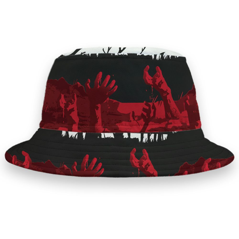 Fire-Red-5s-NastyJamz-Bucket-Hat-Match-Living-Dead-Night-All-Over-Print