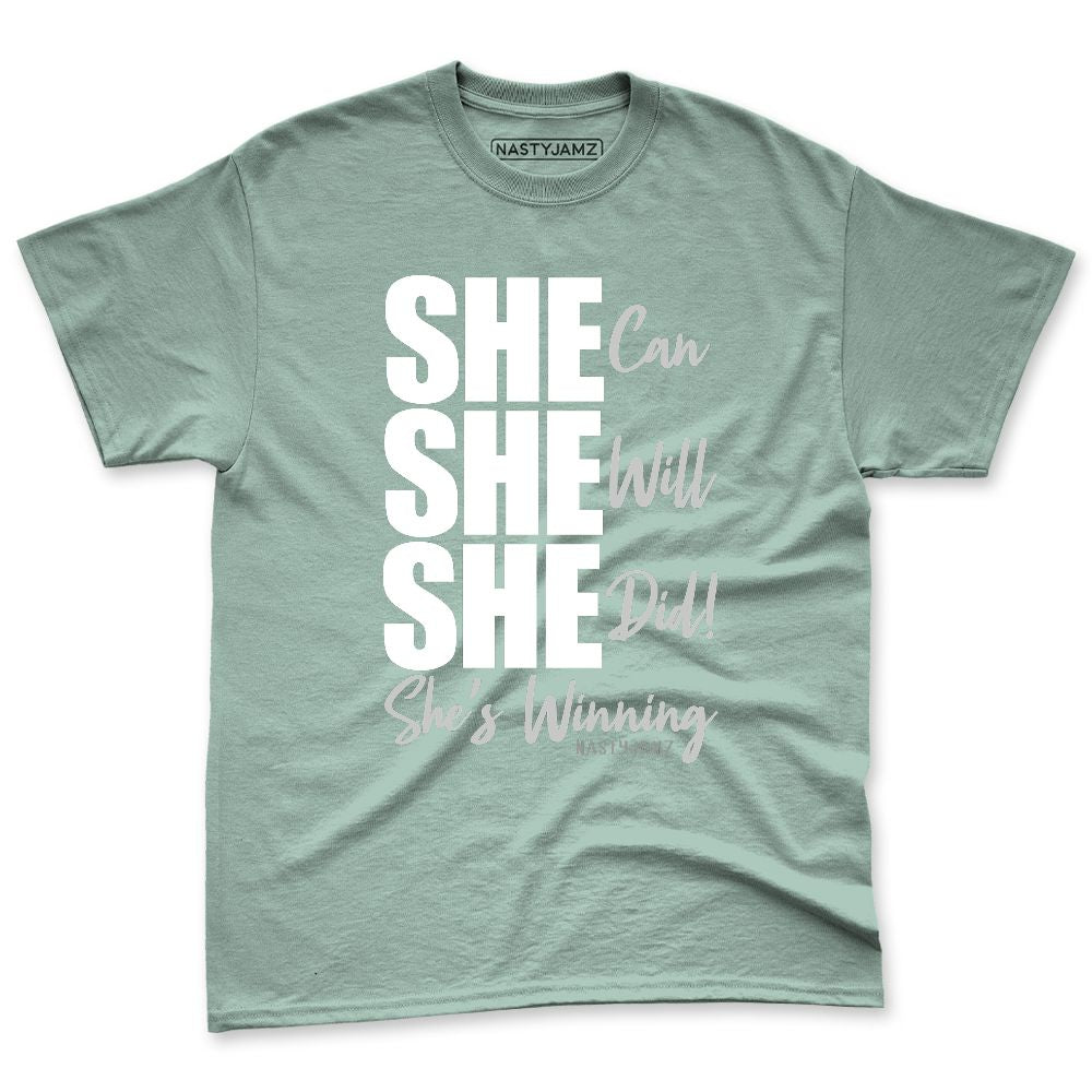 Seafoam Sail 4s NastyJamz Premium Tee Match Match SHE