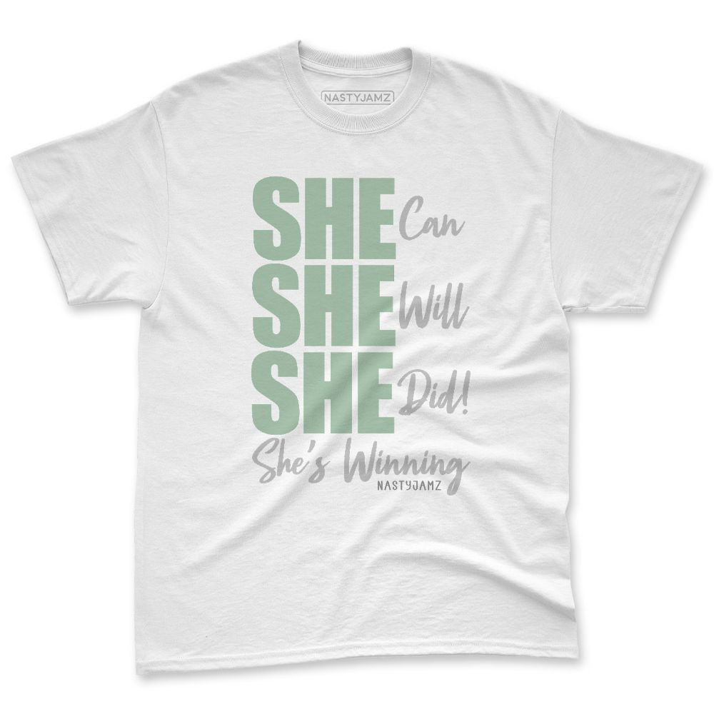 Seafoam Sail 4s NastyJamz Premium Tee Match Match SHE